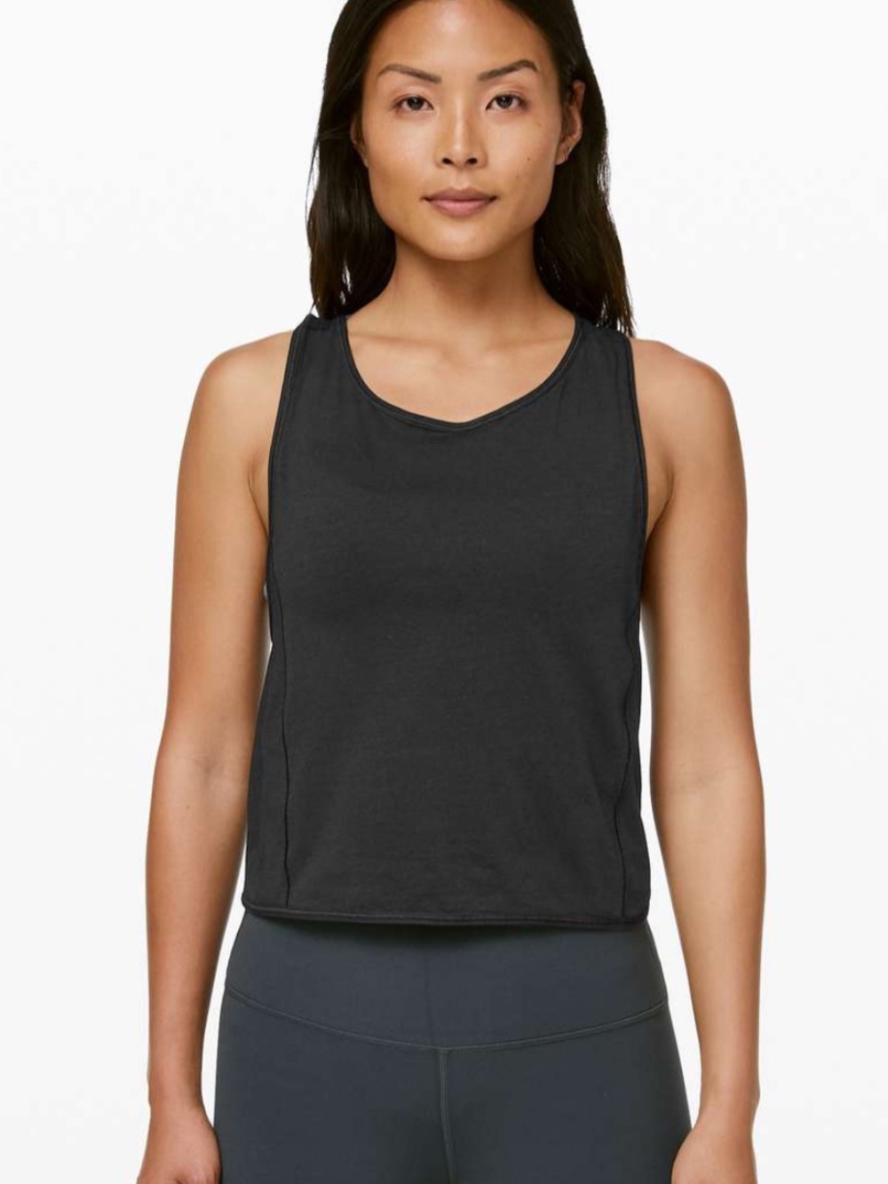 LULULEMON Turn To Tie Tank Black Size 4 Small